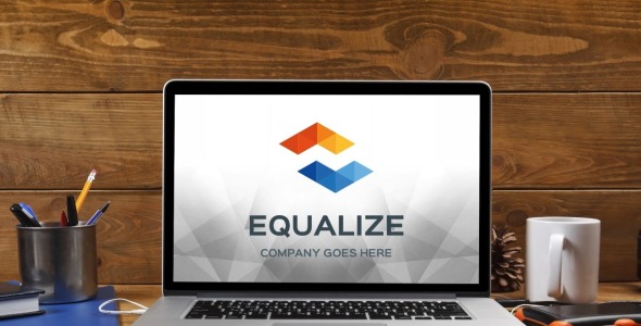 Шаблон логотипа на тему графика