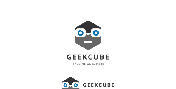 Шаблон логотипа на тему графика