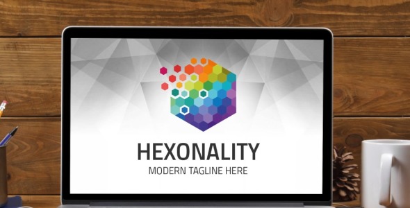 Шаблон логотипа на тему графика