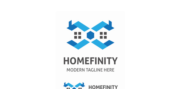 Шаблон логотипа на тему графика