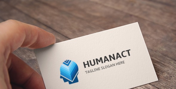 Шаблон логотипа на тему графика