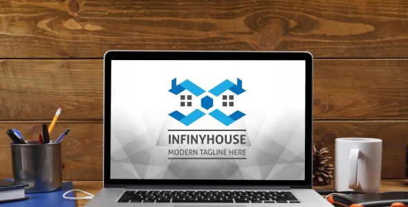 Шаблон логотипа на тему графика