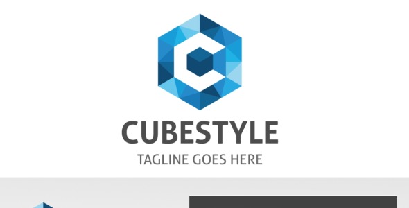 Шаблон логотипа на тему графика