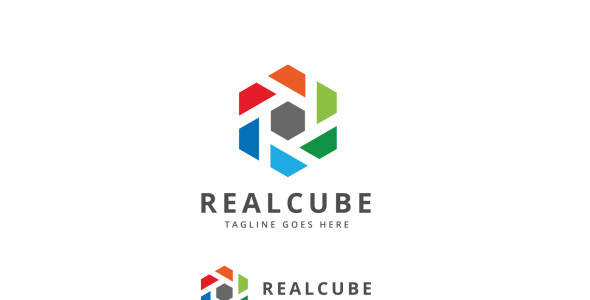 Шаблон логотипа на тему графика