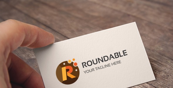 Шаблон логотипа на тему графика