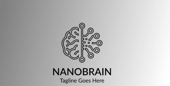 Шаблон логотипа на тему графика