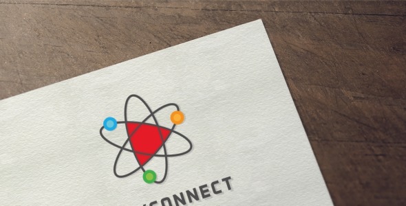 Шаблон логотипа на тему графика