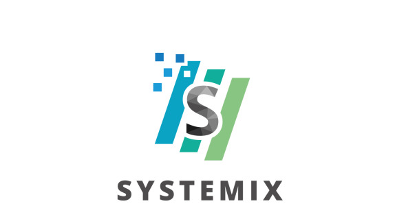 Шаблон логотипа на тему графика