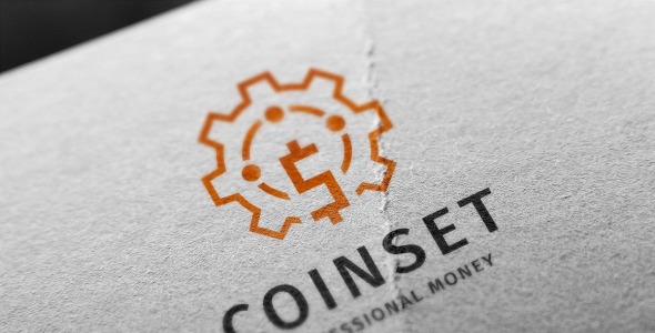 Шаблон логотипа на тему графика