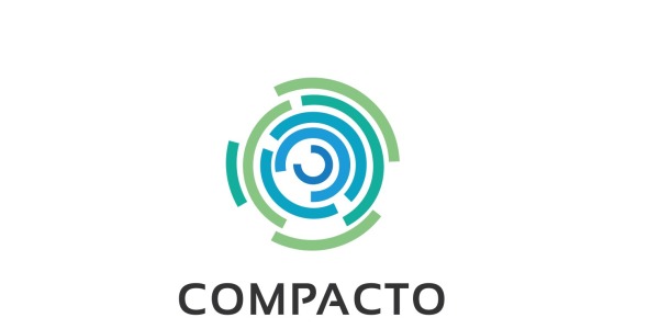 Шаблон логотипа на тему графика