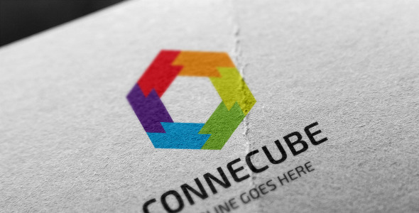 Шаблон логотипа на тему графика