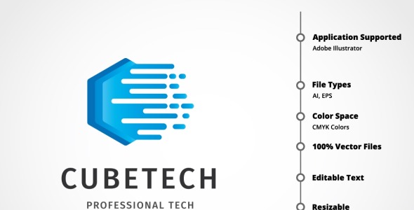 Шаблон логотипа на тему графика