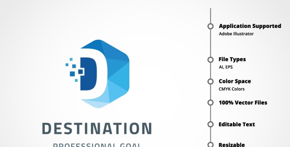 Шаблон логотипа на тему графика