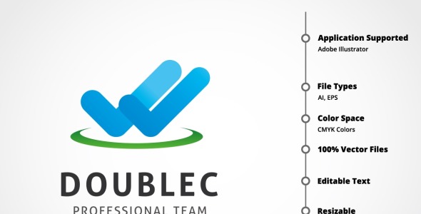 Шаблон логотипа на тему графика