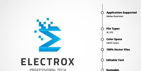 Шаблон логотипа на тему графика