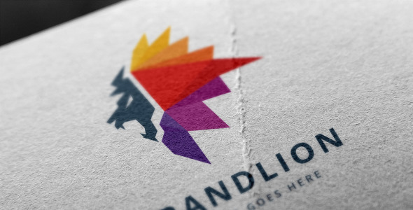 Шаблон логотипа на тему графика