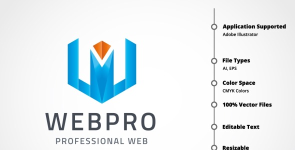 Шаблон логотипа на тему графика