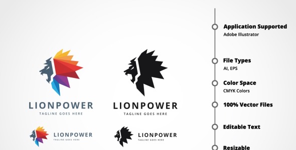 Шаблон логотипа на тему графика