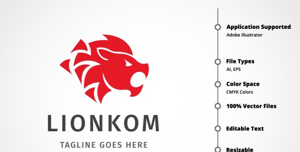 Шаблон логотипа на тему графика