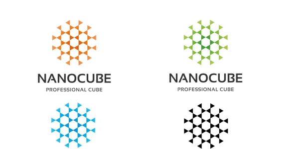 Шаблон логотипа на тему графика