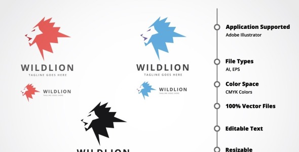 Шаблон логотипа на тему графика