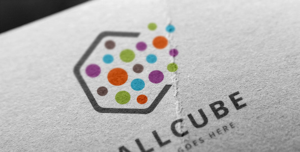 Шаблон логотипа на тему графика