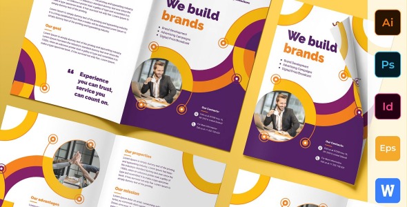 Фирменный стиль на тему графика