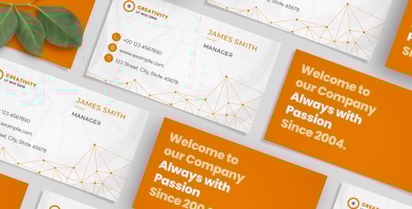 Фирменный стиль на тему графика