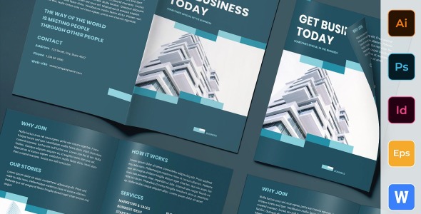 Фирменный стиль на тему графика