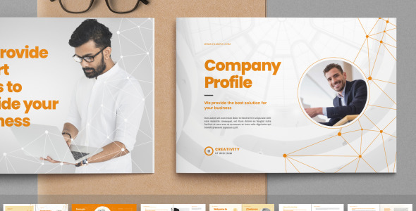 Фирменный стиль на тему графика