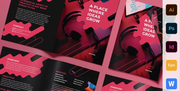 Фирменный стиль на тему графика