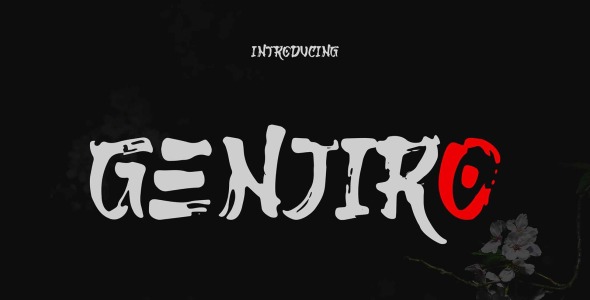 Шрифт на тему графика