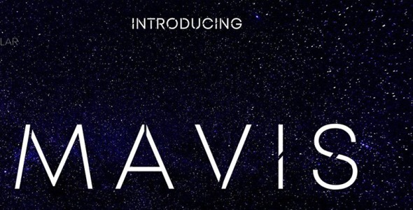 Шрифт на тему графика