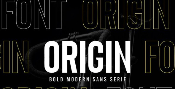 Шрифт на тему графика