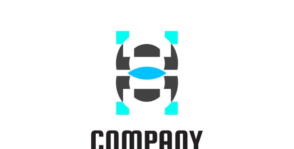 Шаблон логотипа на тему графика