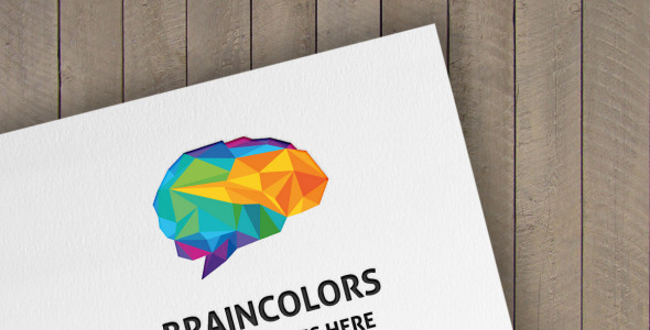 Шаблон логотипа на тему графика