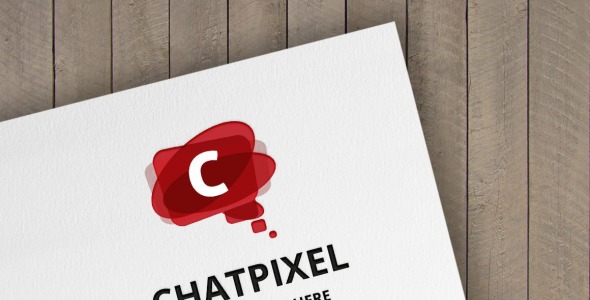 Шаблон логотипа на тему графика