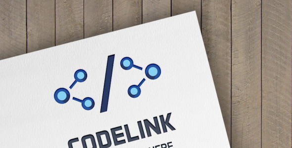 Шаблон логотипа на тему графика