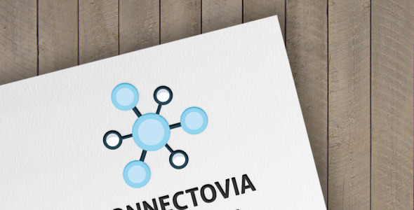 Шаблон логотипа на тему графика