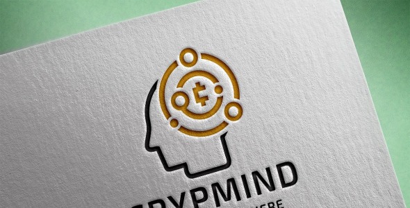 Шаблон логотипа на тему графика