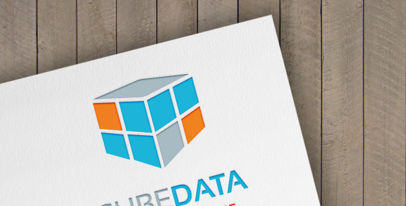 Шаблон логотипа на тему графика