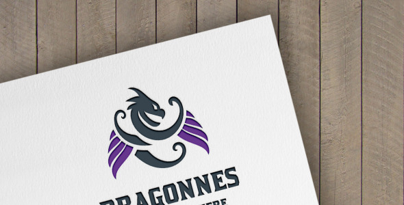 Шаблон логотипа на тему графика