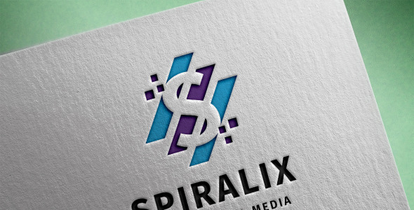 Шаблон логотипа на тему графика