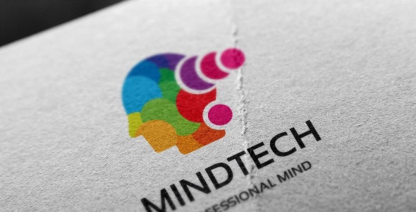 Шаблон логотипа на тему графика