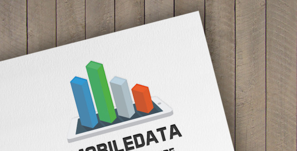 Шаблон логотипа на тему графика