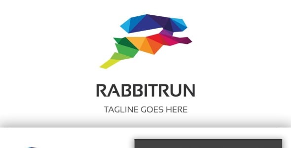 Шаблон логотипа на тему графика