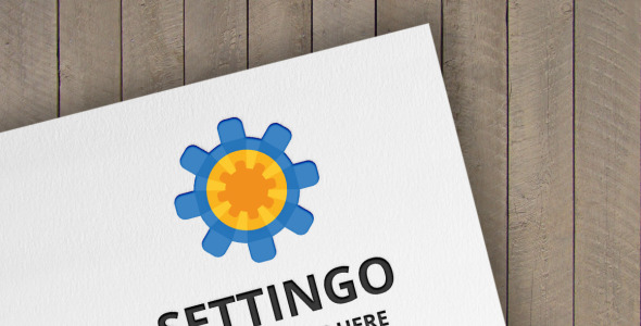 Шаблон логотипа на тему графика