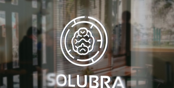 Шаблон логотипа на тему графика