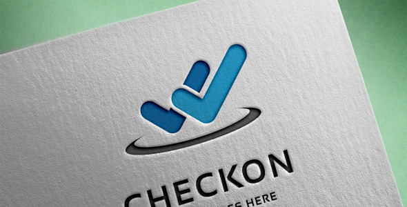 Шаблон логотипа на тему графика