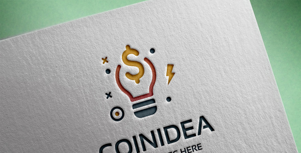 Шаблон логотипа на тему графика